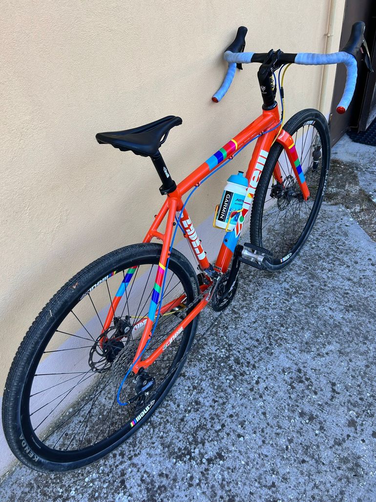 Gebrauchtes Cinelli Zydeco Shimano Sora 2023 Road & Gravel, Orange — Bild 4 von 5