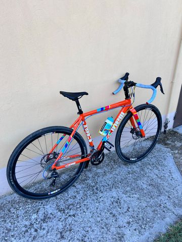 Gebrauchtes Cinelli Zydeco Shimano Sora 2023 Road & Gravel, Orange — Bild 2 von 5