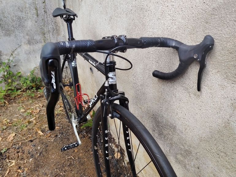 Used Surly Steamroller Single Speed / Fixed Gear 2024 Road & Gravel, Black — image 4 of 10