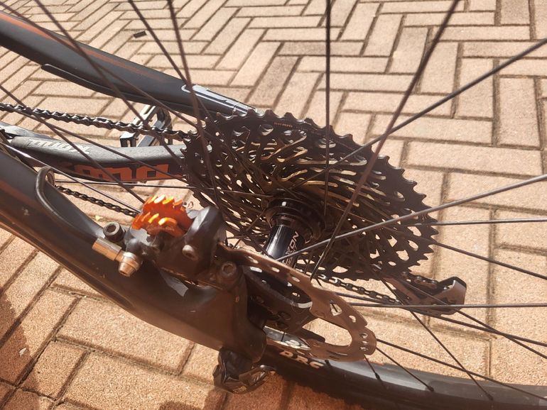 Used Kona Hei Hei Trail 2017 2017 Mountainbike, Orange, 27.5 — image 3 of 4