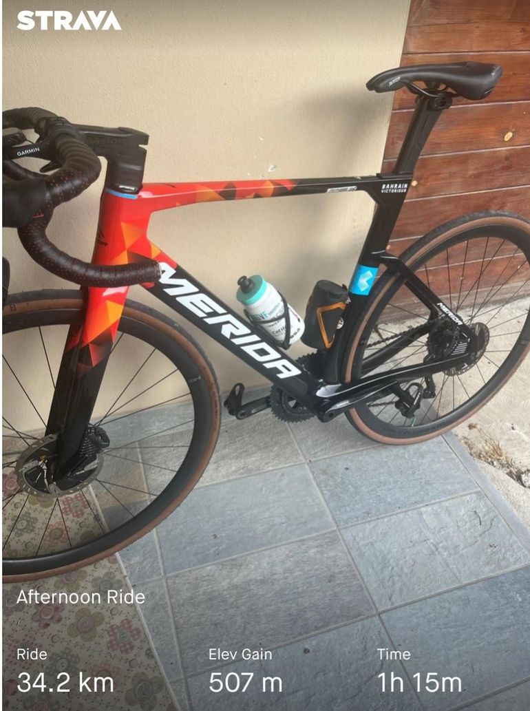 Used Merida REACTO 5000 2022 2022 Road & Gravel, Red — image 6 of 9