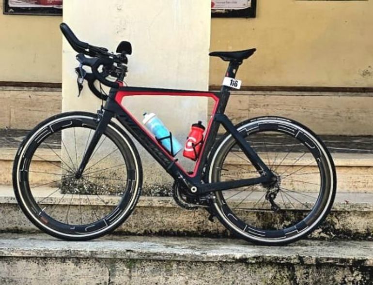 Used Merida REACTO 7000-E 2017 2017 Road & Gravel, Red — image 3 of 3