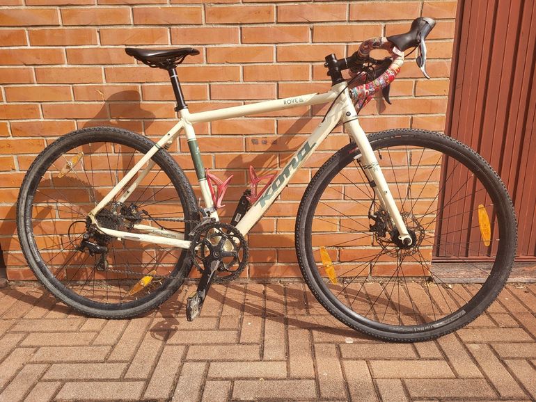 Kona Rove AL 2017 2017 Road & Gravel de segunda mano, Blanco — imagen 2 de 3