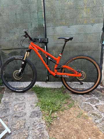 Used Kona Process 134 SE 2018 2018 Mountainbike, Orange, 27.5 — image 2 of 10