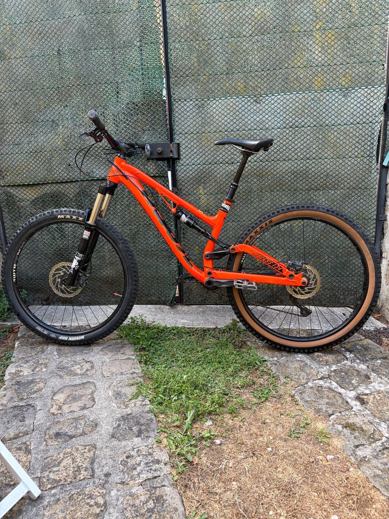 Used Kona Process 134 SE 2018 2018 Mountainbike, Orange, 27.5 — image 2 of 10