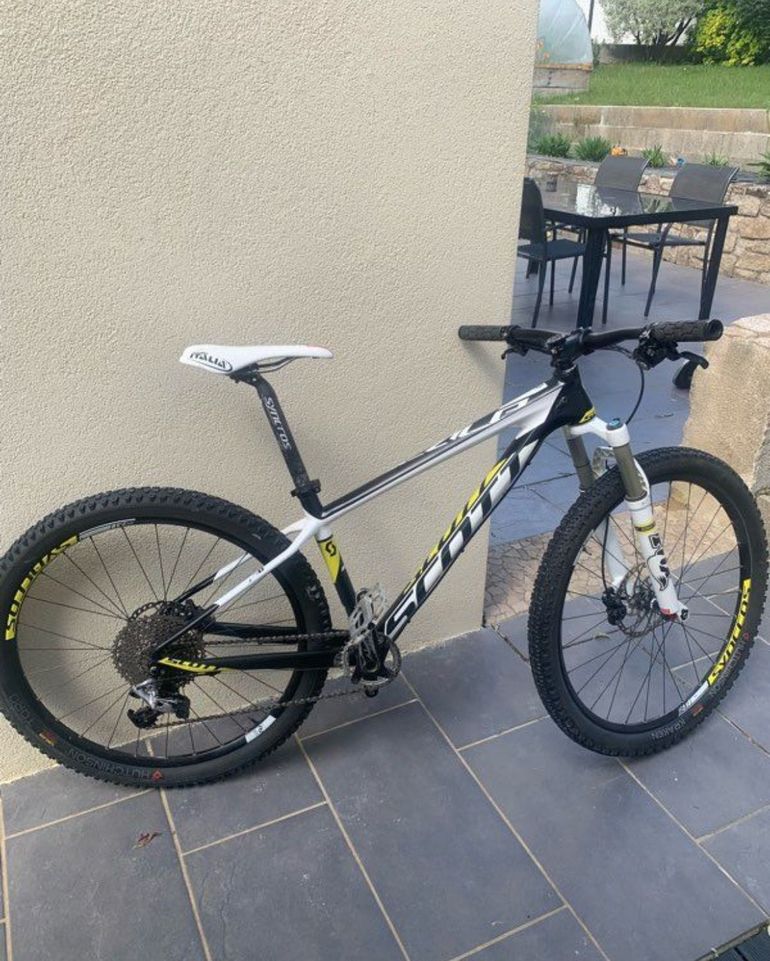 Used Scott Scale 720 2015 Mountainbike, White — image 7 of 11