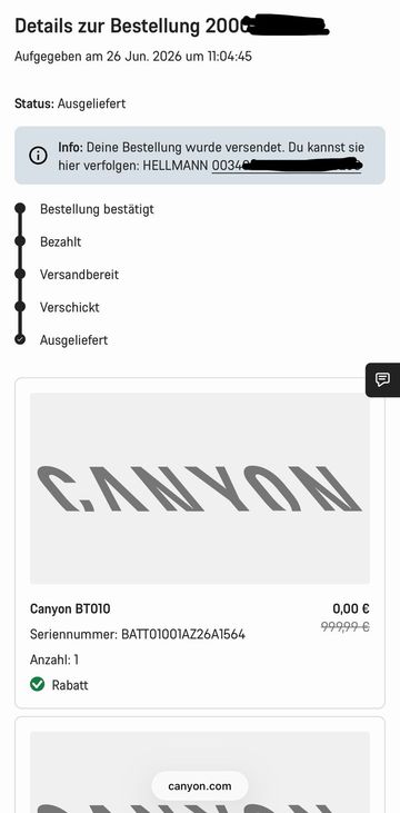 Gebrauchtes Canyon Spectral:ON CF 8 2023 2023 Mountainbike, Schwarz, 29, 27.5 — Bild 17 von 17
