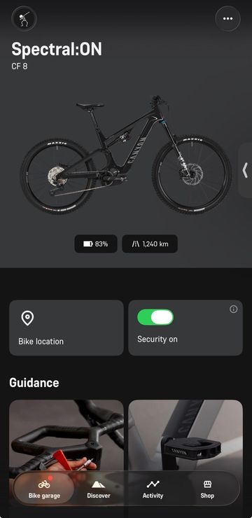 Gebrauchtes Canyon Spectral:ON CF 8 2023 2023 Mountainbike, Schwarz, 29, 27.5 — Bild 16 von 17