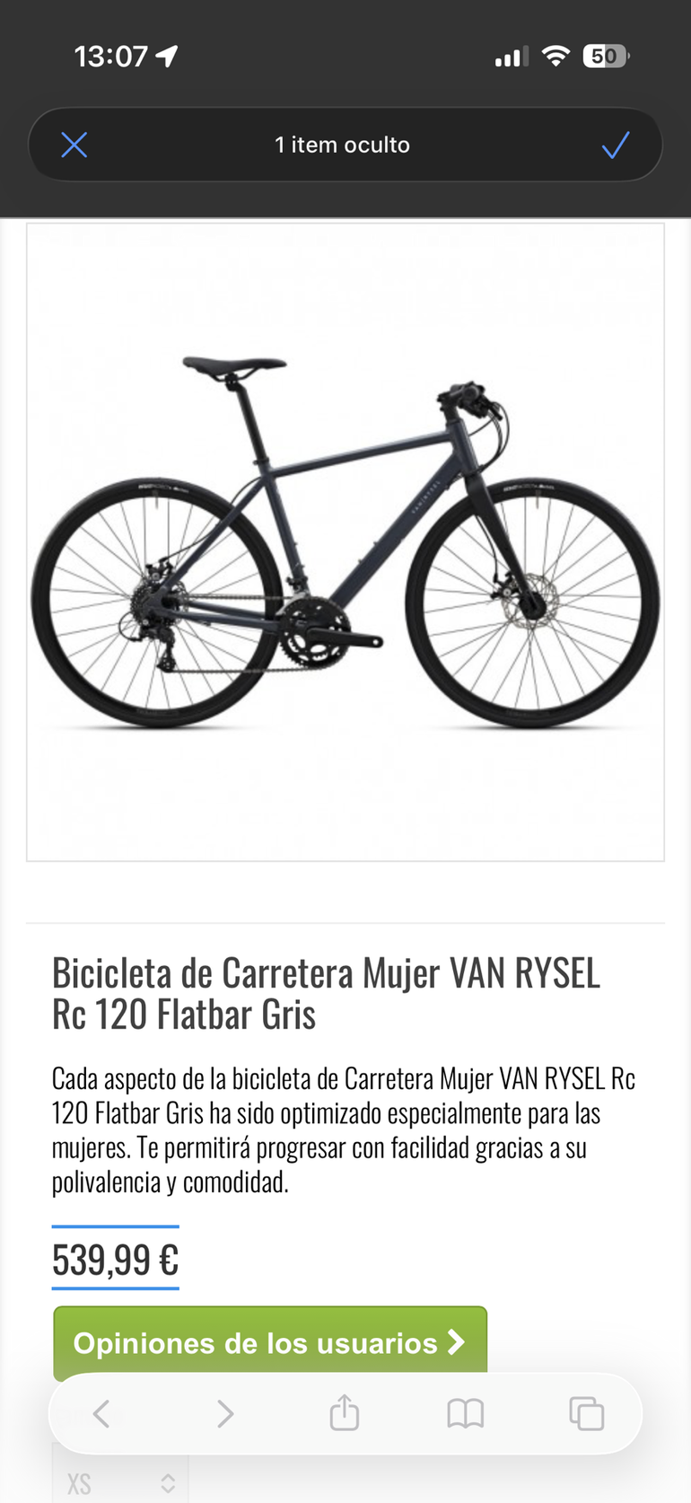 Used DECATHLON Custom Microshift 2025 Road & Gravel, Light Gray — image 8 of 8