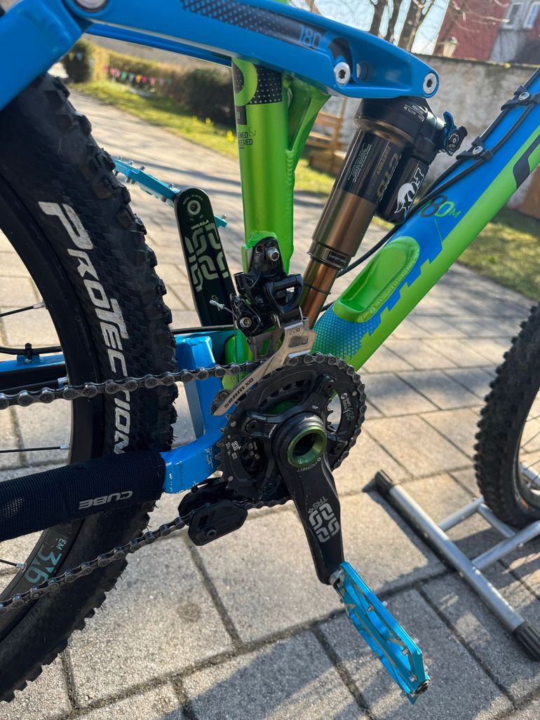 Použité Cube Fritzz HPA SL180 Enduro Allmountain 26" M 2014 2014 Mountainbike — obrázek 3 z 20