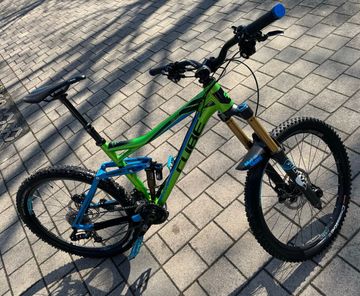 Použité Cube Fritzz HPA SL180 Enduro Allmountain 26" M 2014 2014 Mountainbike — obrázek 2 z 20