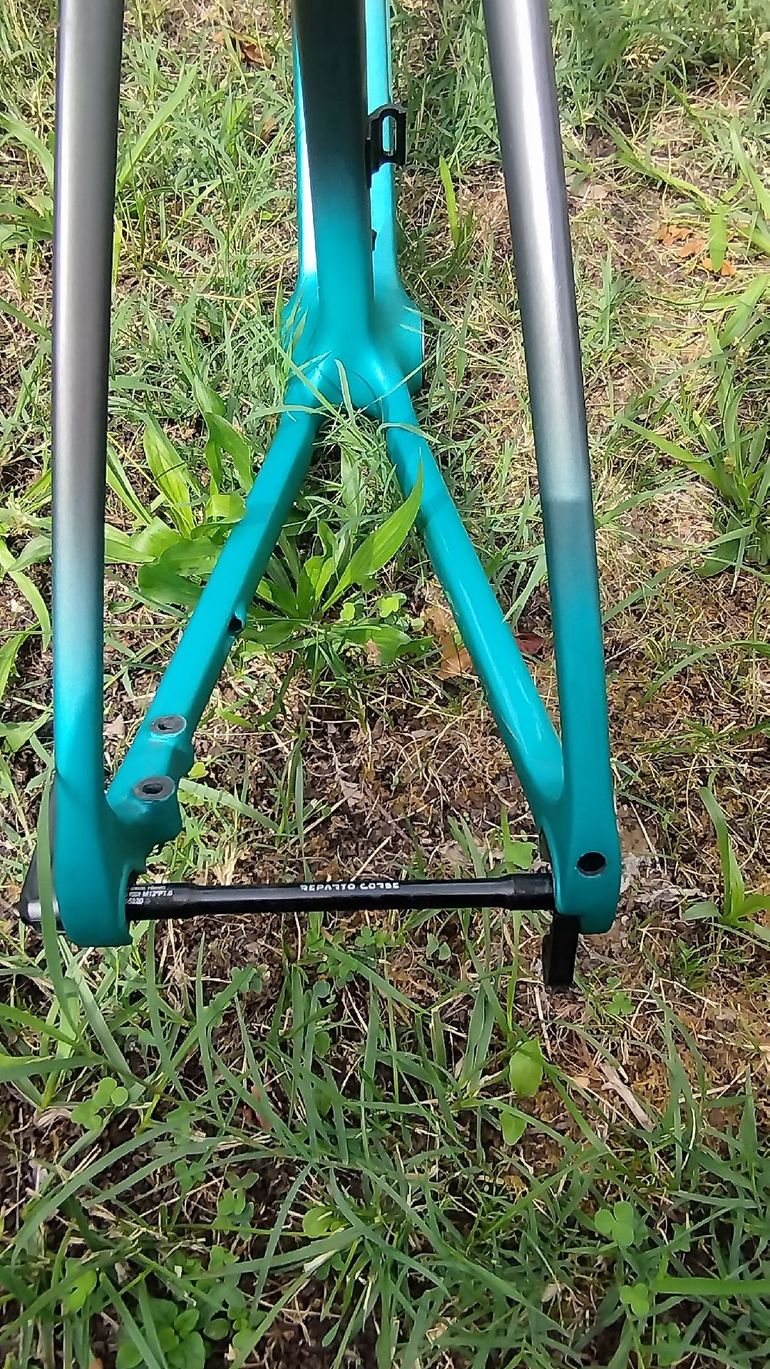 Bianchi Specialissima RC Durace Di2 2025 Frameset 2025 Road & Gravel usato, Verde — immagine 8 di 12