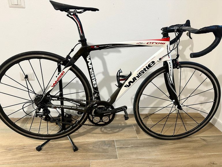 Used Whistle Custom Campagnolo Record 2019 Road & Gravel, White — image 3 of 5