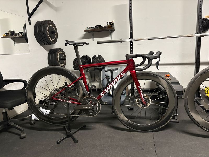 Tweedehands Specialized S-Works Tarmac SL8 - Shimano Dura-Ace Di2 2024 Frameset 2024 Road & Gravel