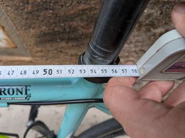 Bianchi Via Nirone 7 Alu-carbon Campagnolo Veloce 2008 Road & Gravel d'occasion — image 8 sur 13