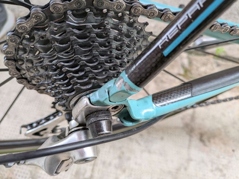 Bianchi Via Nirone 7 Alu-carbon Campagnolo Veloce 2008 Road & Gravel d'occasion — image 13 sur 13