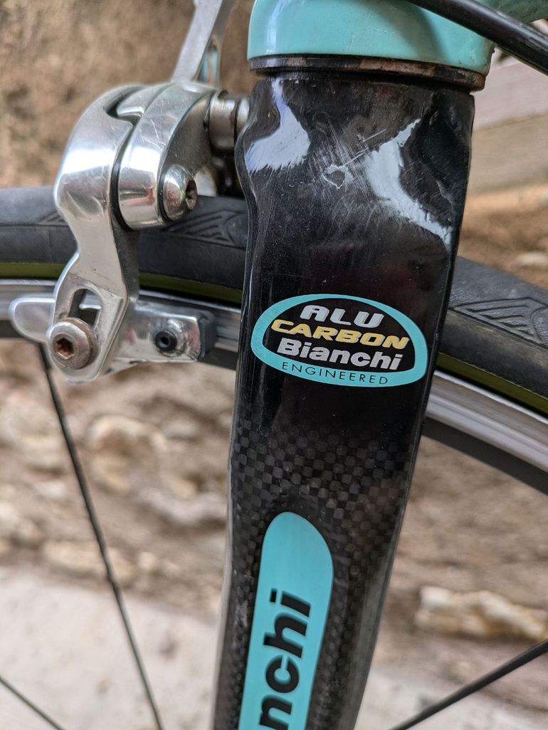 Bianchi Via Nirone 7 Alu-carbon Campagnolo Veloce 2008 Road & Gravel d'occasion — image 7 sur 13