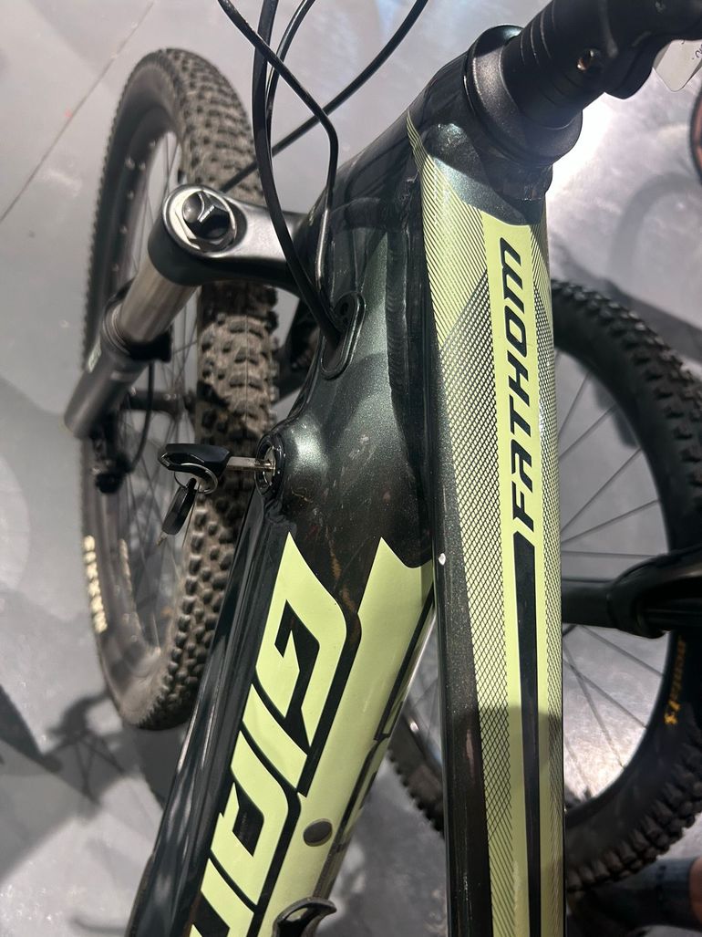Giant Fathom E+ 2 2022 2022 Mountainbike de segunda mano, Verde — imagen 5 de 5
