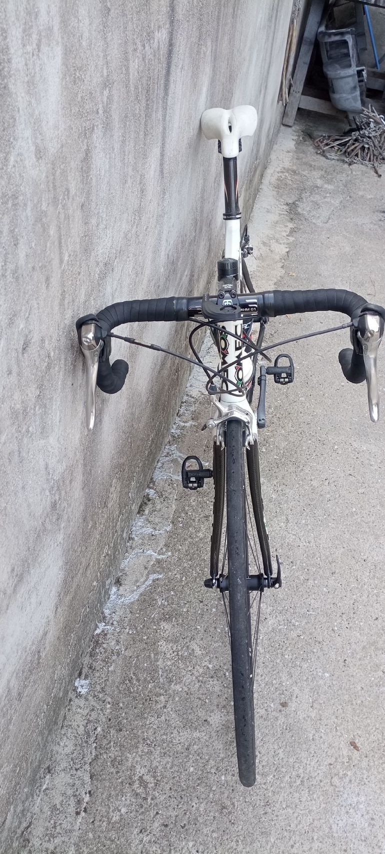 Used Somec Custom Shimano Dura Ace 2004 Road & Gravel, White — image 3 of 3