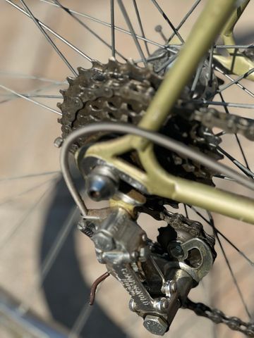 Used Legnano Custom Campagnolo Record 1967 Road & Gravel, Orange — image 3 of 6