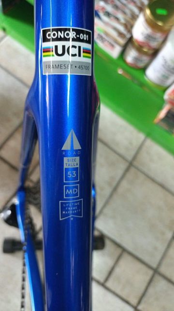 Used Conor Volcano 2025 Road & Gravel, Blue — image 5 of 9