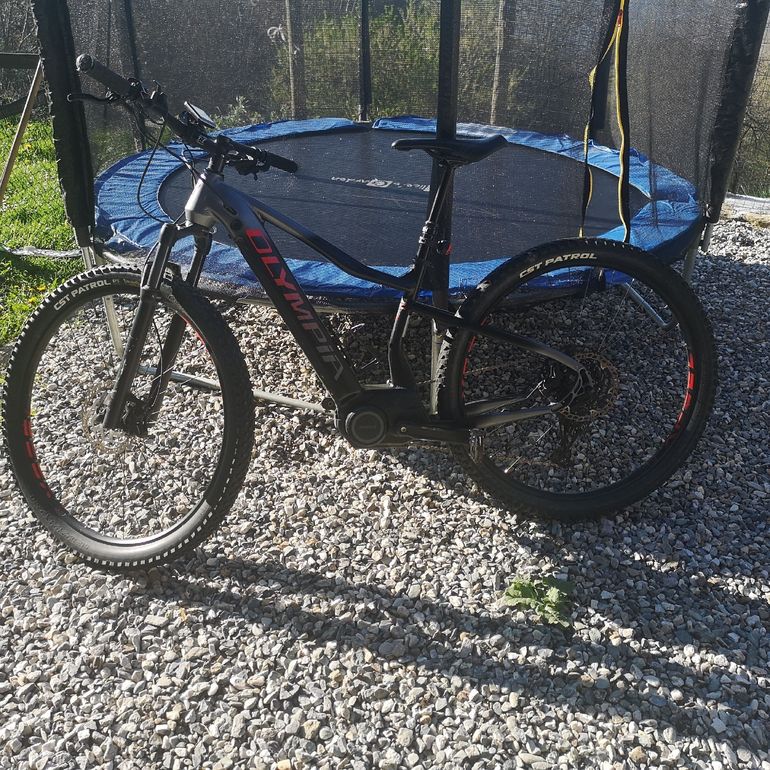 Used Olympia Custom Shimano Deore 2020 Mountainbike, Light Gray — image 4 of 5