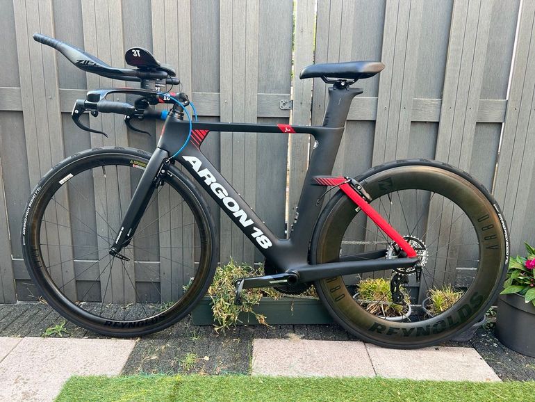Used Argon 18 Custom E117 Tri 2019 Road & Gravel, Black — image 2 of 12