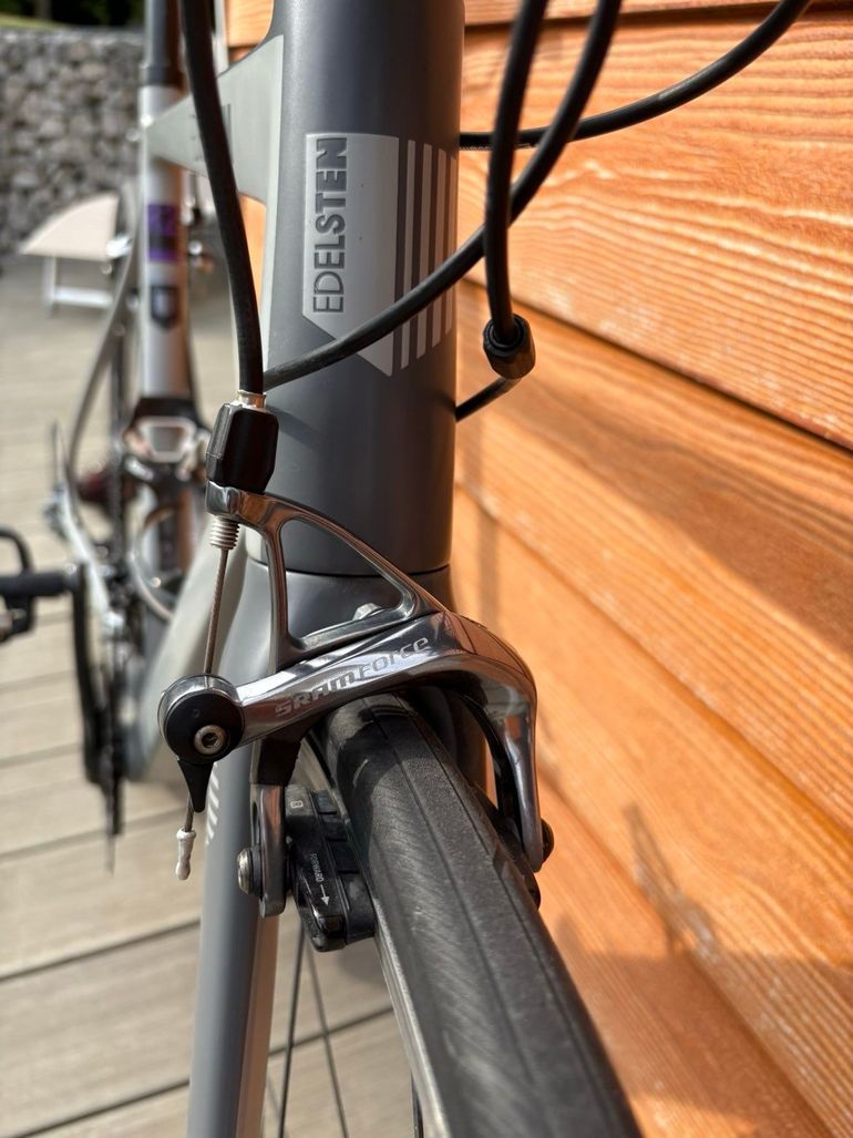 Used Edelsten Custom SRAM Force 2021 Road & Gravel, Light Gray — image 6 of 8
