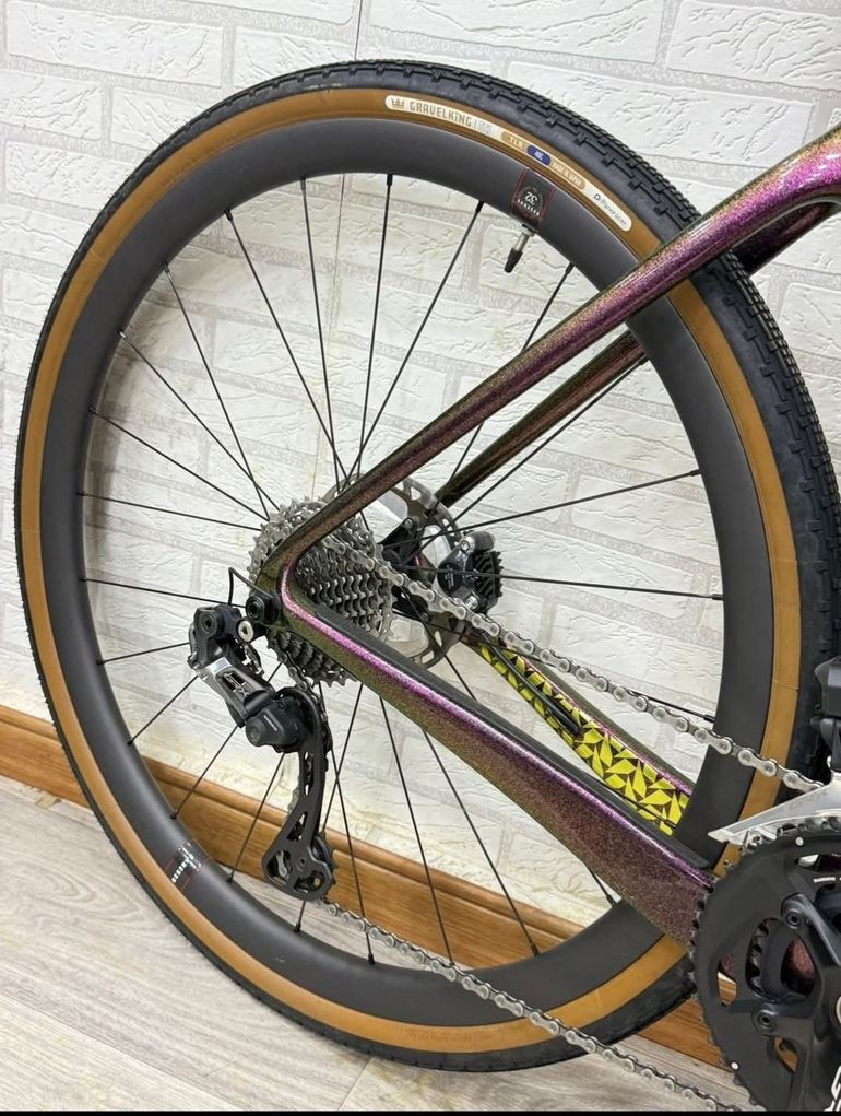 Used Cervélo Áspero-5 Shimano GRX Di2 2023 Road & Gravel, Red — image 6 of 9