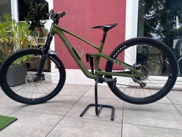 Cube Stereo ONE55 C:62 TM 29 2023 Mountainbike usato, Verde — immagine 3 di 17