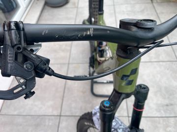 Cube Stereo ONE55 C:62 TM 29 2023 Mountainbike usato, Verde — immagine 7 di 17