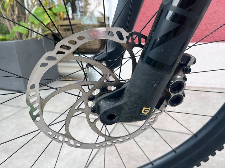 Cube Stereo ONE55 C:62 TM 29 2023 Mountainbike usato, Verde — immagine 10 di 17