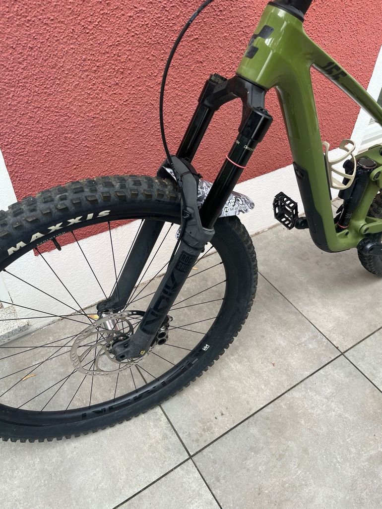 Cube Stereo ONE55 C:62 TM 29 2023 Mountainbike usato, Verde — immagine 2 di 17