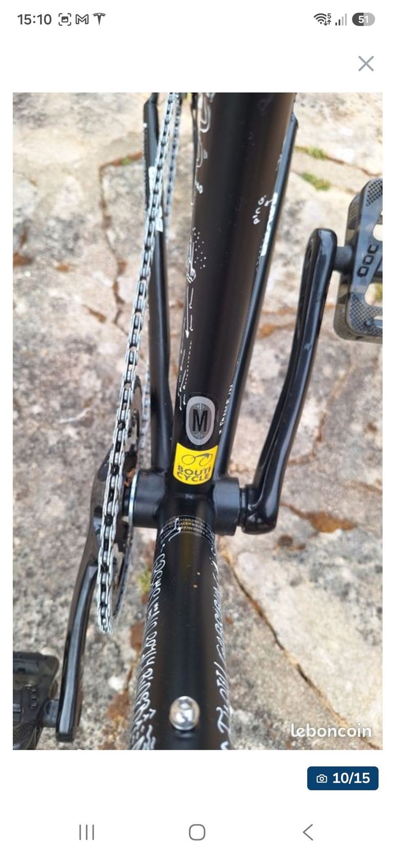 Used Scott Fixie 2012 Urban, Black — image 7 of 9