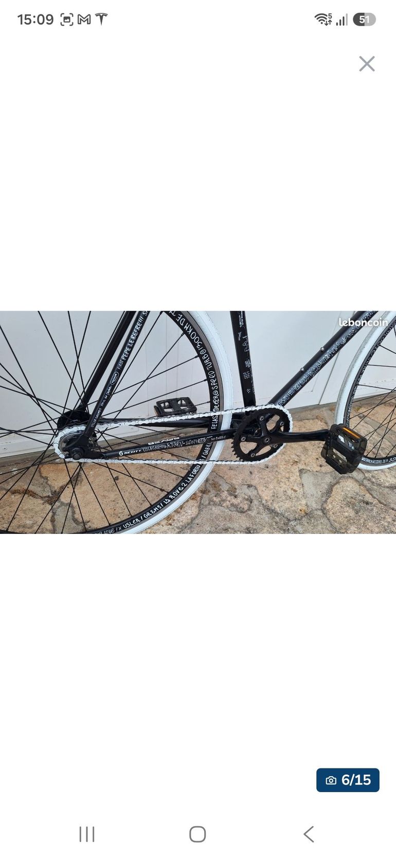 Used Scott Fixie 2012 Urban, Black — image 5 of 9