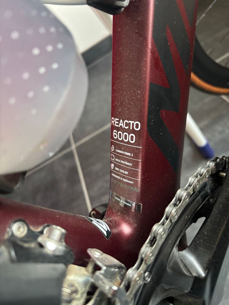 Used Merida REACTO 6000 2024 2024 Road & Gravel, Red — image 9 of 9