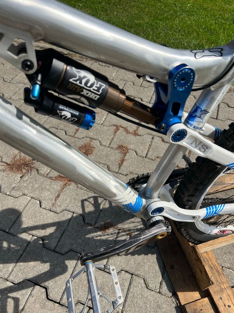 Used Ns bikes Custom Shimano Saint 2016 Mountainbike, White — image 8 of 11