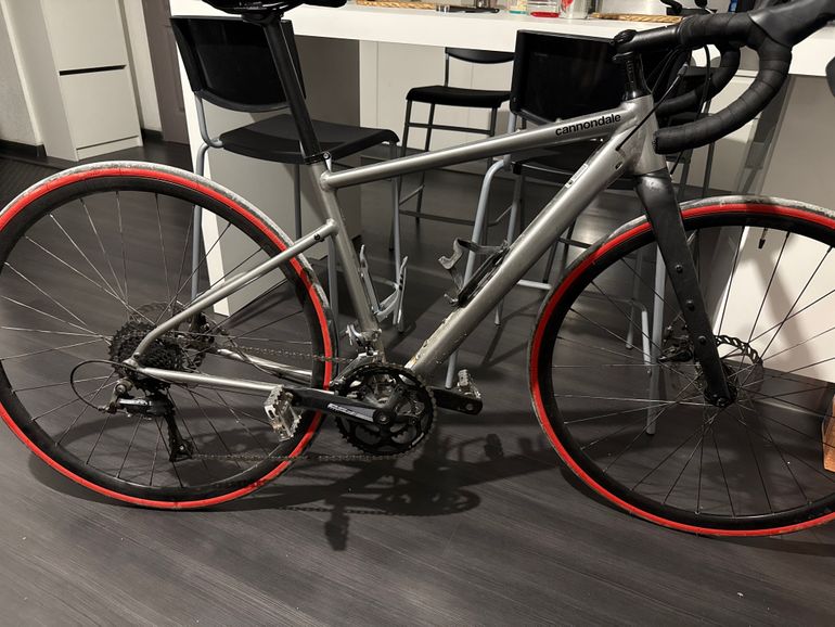 Used Cannondale Topstone 3 2024 2024 Road & Gravel, Light Gray — image 1 of 3