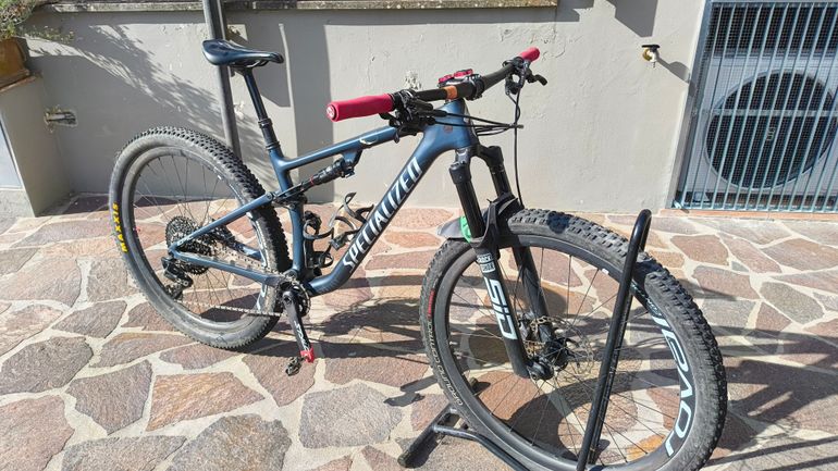 Used Specialized Epic EVO Expert 2021 2021 Mountainbike, Blue, 29 — image 4 of 7