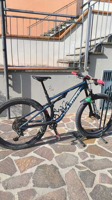 Used Specialized Epic EVO Expert 2021 2021 Mountainbike, Blue, 29 — image 6 of 7