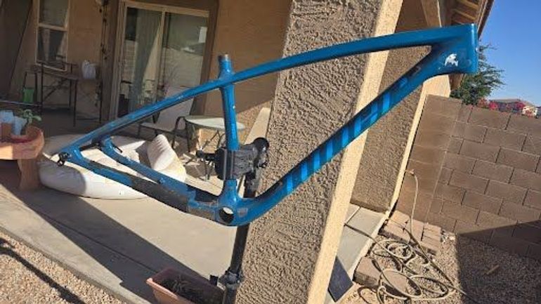 Used Niner Air Frameset 2021 Mountainbike, Blue — image 4 of 4