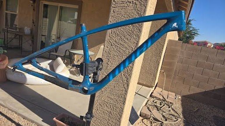 Used Niner Air Frameset 2021 Mountainbike, Blue — image 3 of 4