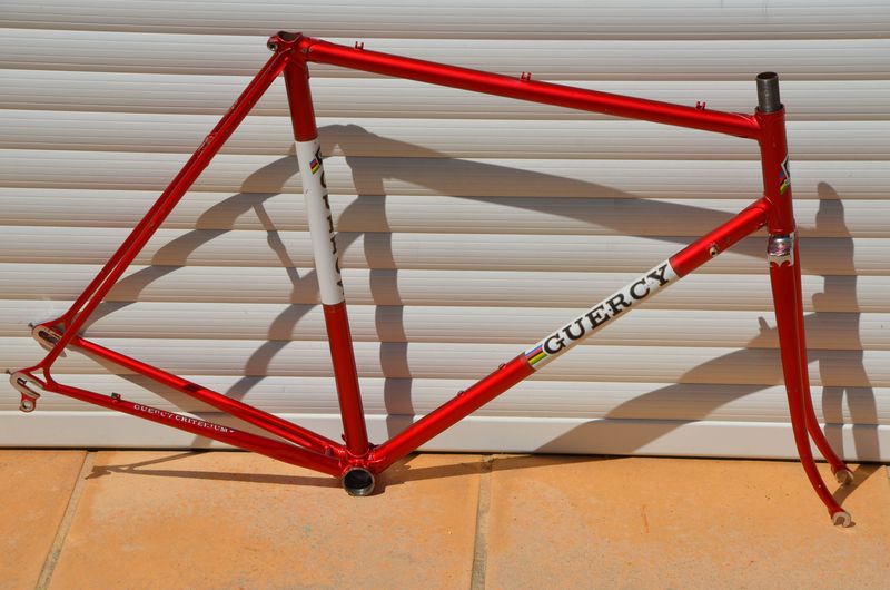 Used Guercy Vintage Guercy Criterium Road Bike Frame And Fork In Columbus SL Tubing Frameset 1981 Road & Gravel
