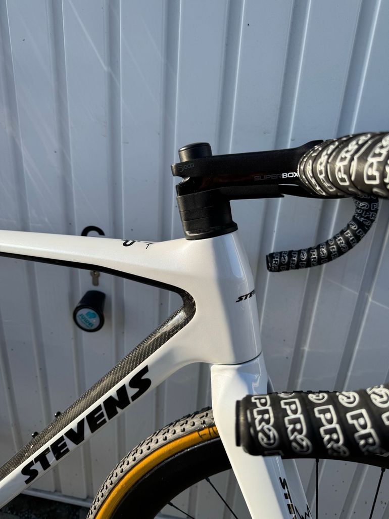 Used Stevens Super Prestige Di2 2026 2026 Road & Gravel, White — image 7 of 9