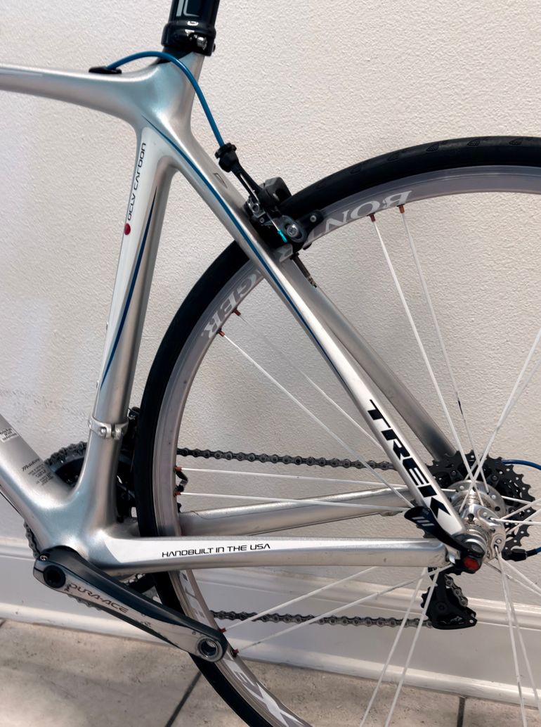 Used Trek Madone 6.5 2009 2009 Road & Gravel, Light Gray — image 9 of 20