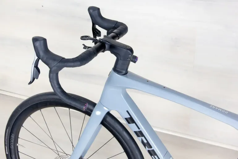 Used Trek Domane SL 7 2023 Road & Gravel, Light Gray — image 13 of 15