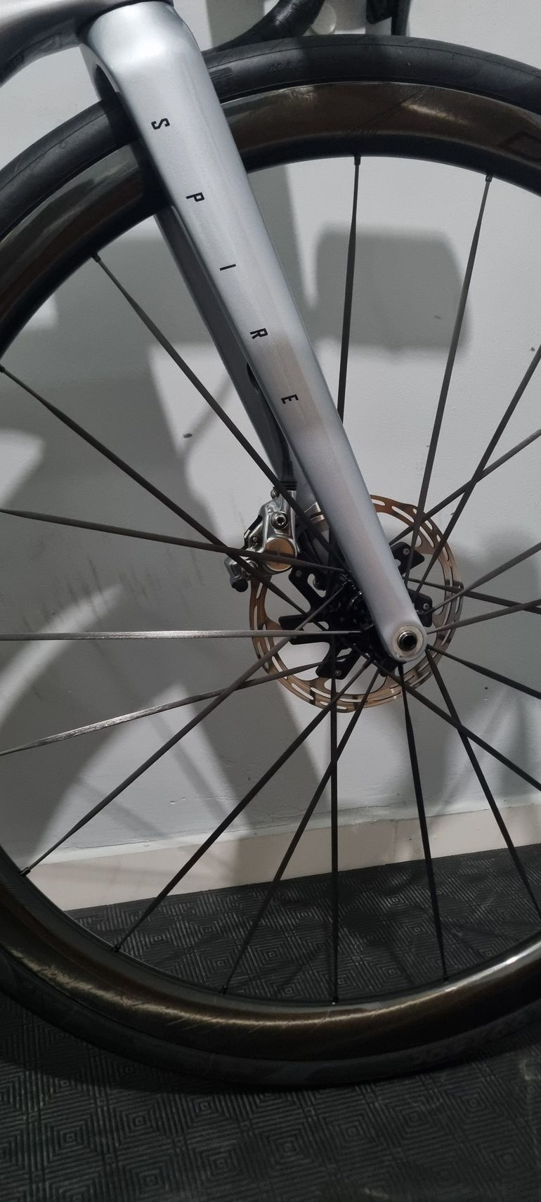 Radon SPIRE DISC 10.0 2021 2021 Road & Gravel usato, Grigio chiaro — immagine 8 di 8