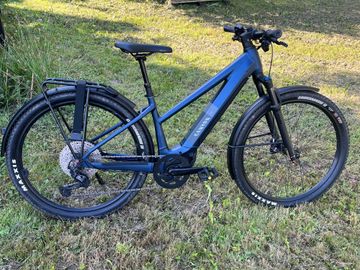 Used Canyon Pathlite:ON Shimano Deore XT 2023 Urban, Blue — image 2 of 12