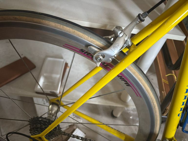 Used Pinarello Custom Shimano Ultegra Di2 1990 Road & Gravel, Orange — image 6 of 7