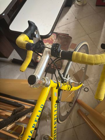 Used Pinarello Custom Shimano Ultegra Di2 1990 Road & Gravel, Orange — image 3 of 7